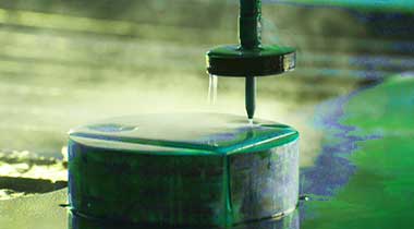 engine cooling pump water jet cutting